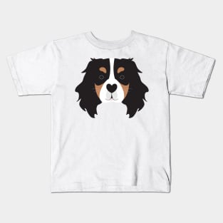 Cavalier king charles spaniel dog Kids T-Shirt